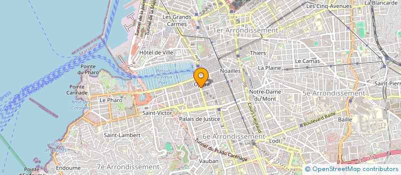 localisation de l'entreprise SCM SANTINI CHEMOUL à MARSEILLE