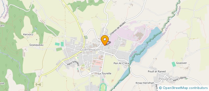 localisation de l'entreprise SCM SAV HEOL à GUERLESQUIN