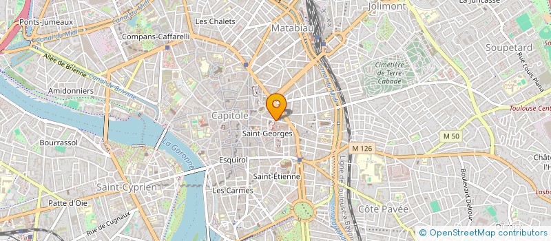 localisation de l'entreprise SCM SCANNER CAPITOLE à TOULOUSE