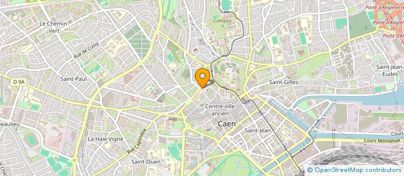 localisation de l'entreprise SCM SCANNER DE LA MISERICORDE à CAEN