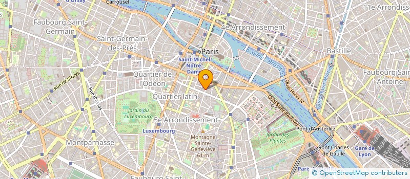 localisation de l'entreprise SCM SCEMAMA  PARIS