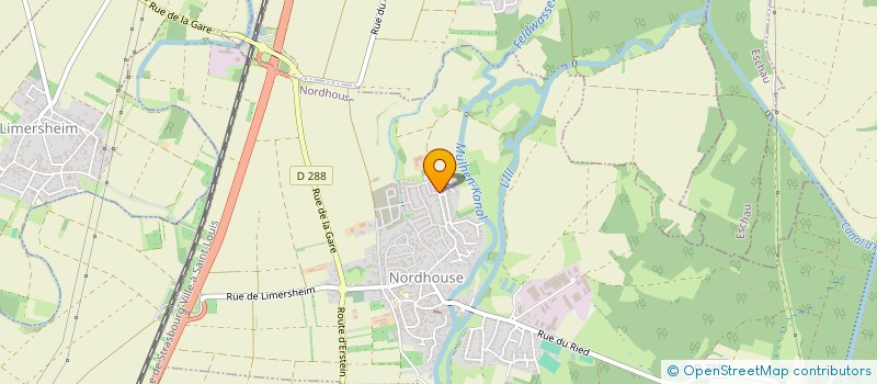 localisation de l'entreprise SCM SCHEER BIECHEL  NORDHOUSE