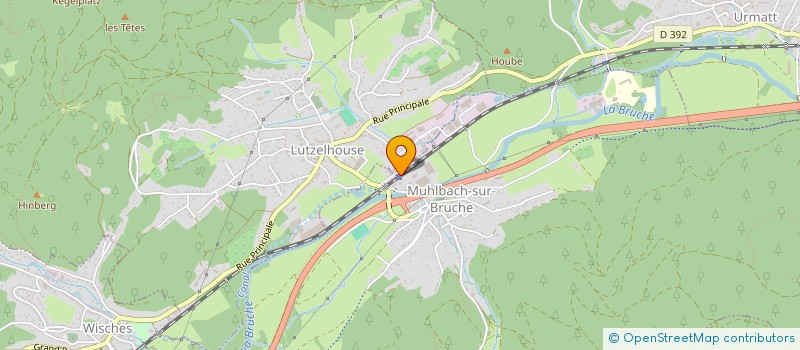 localisation de l'entreprise SCM SCHLEISS BRACHER KIPPELEN  WISCHES