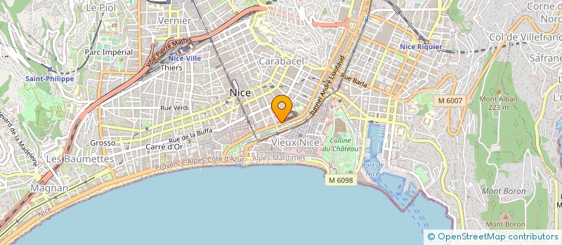 localisation de l'entreprise SCM SCHWAL DELIGNY ADDA BIAGIOTTI PATOUR à NICE