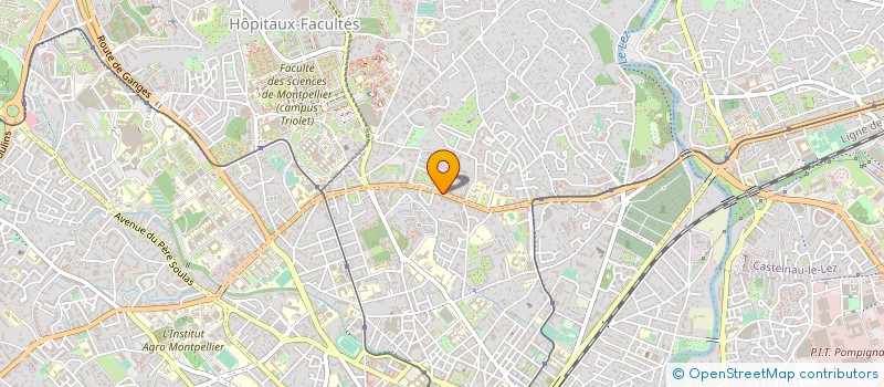 localisation de l'entreprise SCM SCHWARTZ VAUTHIER LE POMMELET  MONTPELLIER