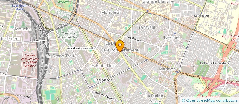 localisation de l'entreprise SCM SCT  LYON