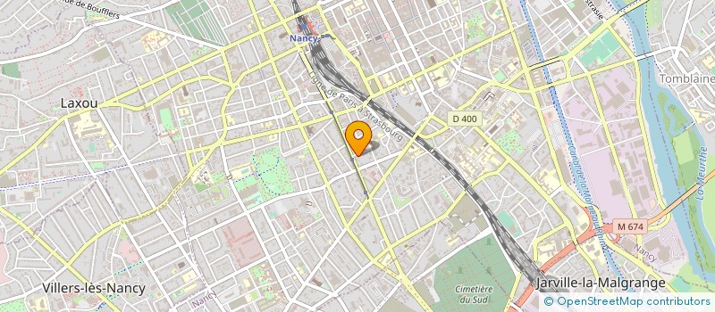 localisation de l'entreprise SCM SELHAUSEN ET DALLET  NANCY