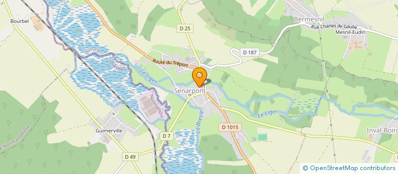 localisation de l'entreprise SCM SENARPONT SANTE  SENARPONT