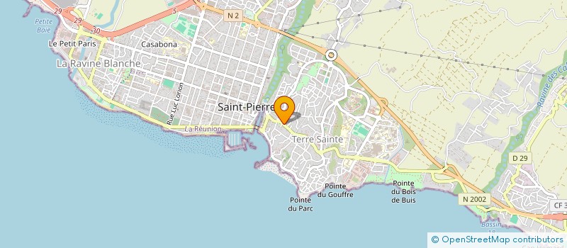 localisation de l'entreprise SCM SERY RIVIERE  SAINT-PIERRE