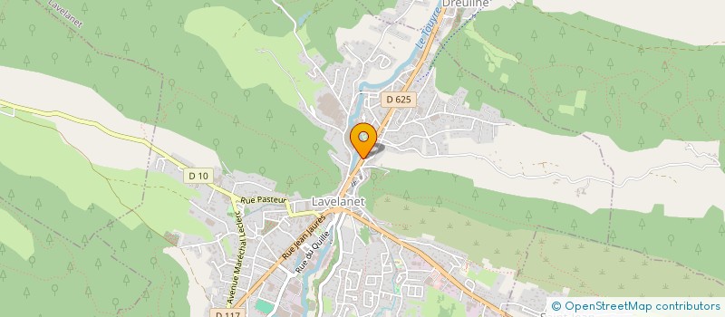 localisation de l'entreprise SCM SILAIRE - COSTECALDE - NARIOO à LAVELANET