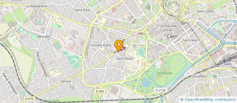 localisation de l'entreprise SCM SIMA à CAEN