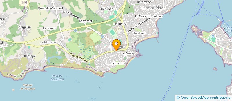 localisation de l'entreprise SCM SMILE  LARMOR-PLAGE