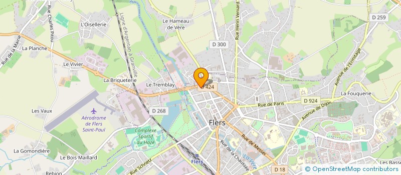 localisation de l'entreprise SCM SO GE ART à FLERS