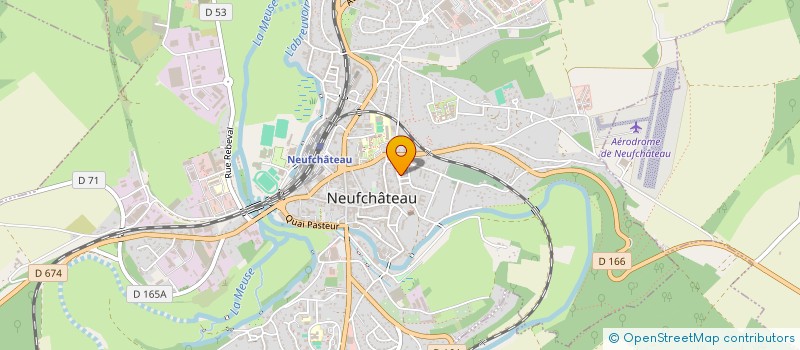 localisation de l'entreprise SCM SOINS INFIRMIERS A DOMICILE à NEUFCHATEAU