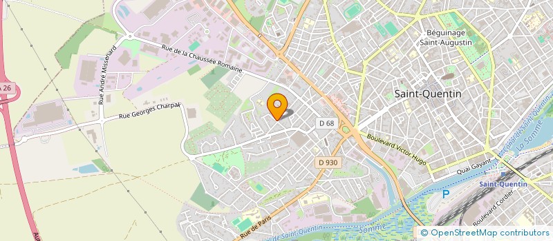 localisation de l'entreprise SCM SOINS INFIRMIERS ST QUENTIN ROCOURT à SAINT-QUENTIN