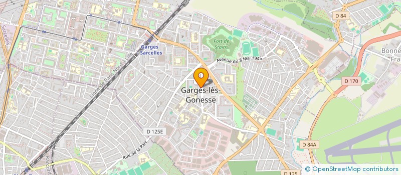 localisation de l'entreprise SCM SOLEIL à GARGES-LES-GONESSE