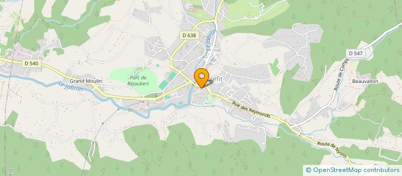 localisation de l'entreprise SCM SOLIDENTAIRE  DIEULEFIT