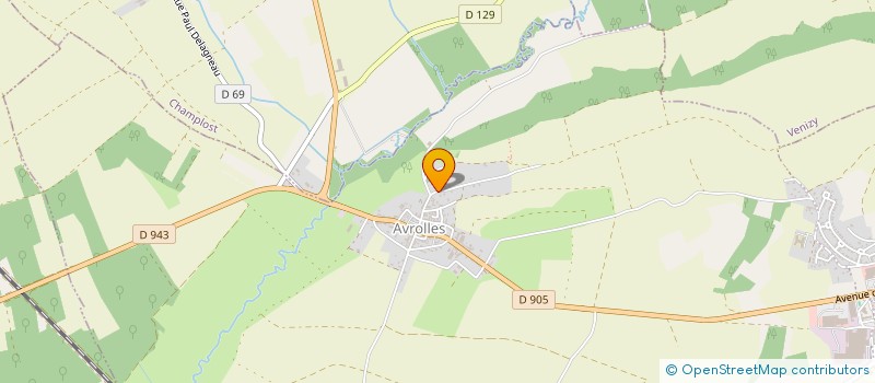 localisation de l'entreprise SCM SOLUTIONS  SAINT-FLORENTIN