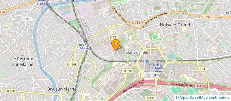 localisation de l'entreprise SCM SONIA DELAUNAY  BRY-SUR-MARNE