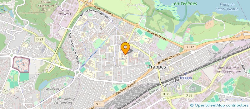 localisation de l'entreprise SCM SOS MAINS à TRAPPES