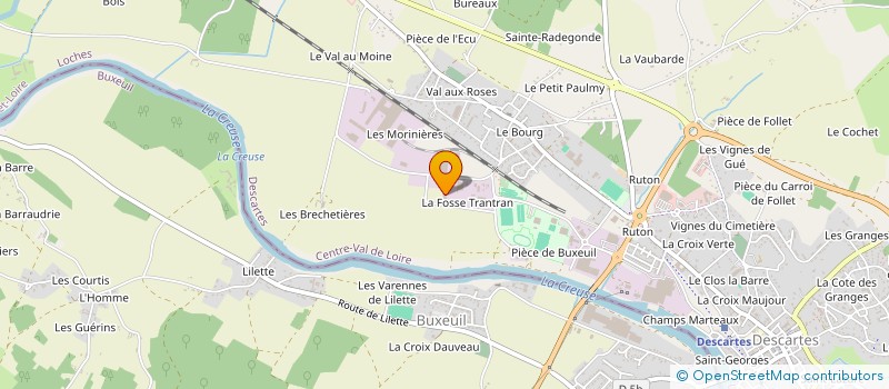 localisation de l'entreprise SCM SOUDURE CHAUDRONNERIE MAINTENANCE  DESCARTES