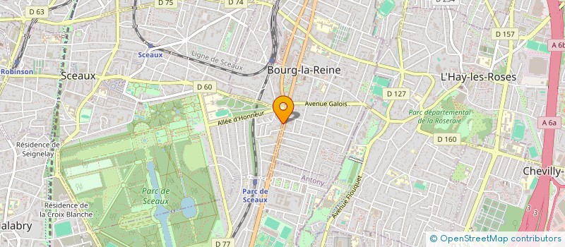 localisation de l'entreprise SCM SPI AND SPY à SCEAUX