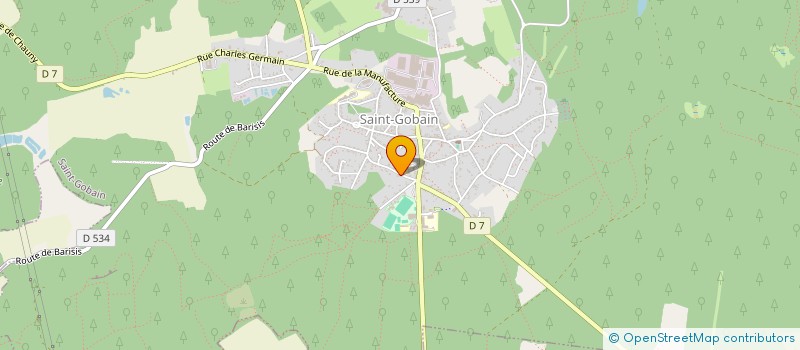 localisation de l'entreprise SCM ST G2  SAINT-GOBAIN