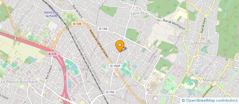 localisation de l'entreprise SCM ST PRIX à SAINT-PRIX