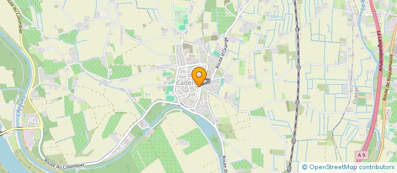 localisation de l'entreprise SCM STASSI GIROUDON  CADEROUSSE