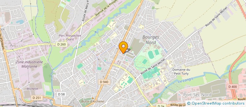 localisation de l'entreprise SCM STENDHAL à BOURGES