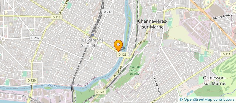 localisation de l'entreprise SCM STO.BEACH  SAINT-MAUR-DES-FOSSES