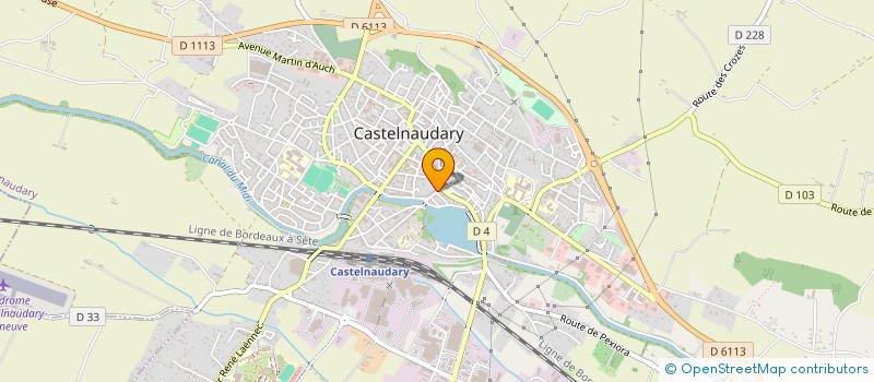 localisation de l'entreprise SCM SUBIROS JEAN JACQUES & M CHRISTINE  CASTELNAUDARY