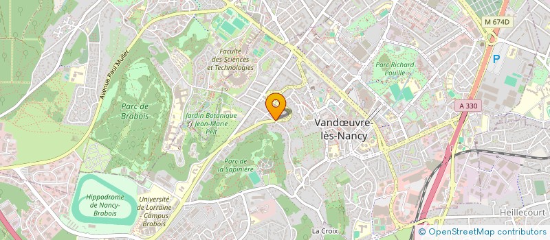 localisation de l'entreprise SCM TAVIAN-BELOTT à VANDŒUVRE-LES-NANCY