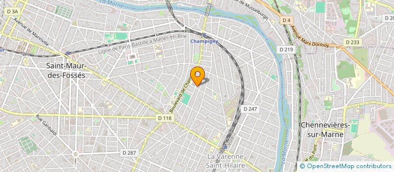 localisation de l'entreprise SCM TCP à SAINT-MAUR-DES-FOSSES