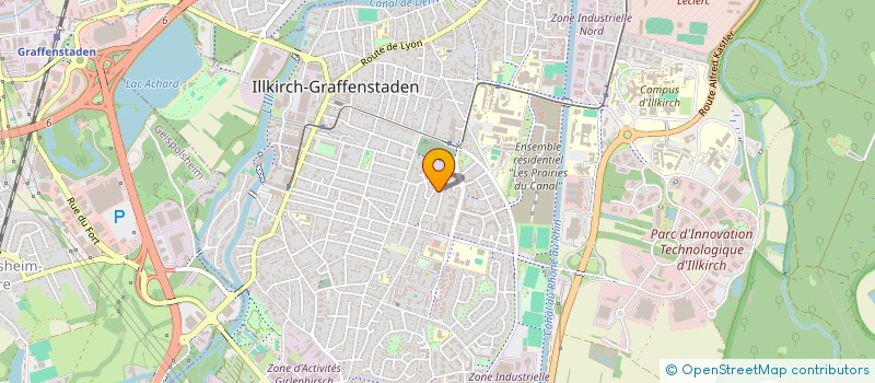 localisation de l'entreprise SCM TEDDY BEARS  ILLKIRCH-GRAFFENSTADEN