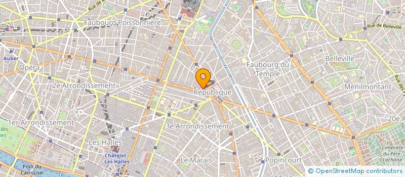 localisation de l'entreprise SCM TEMPERANCE  PARIS