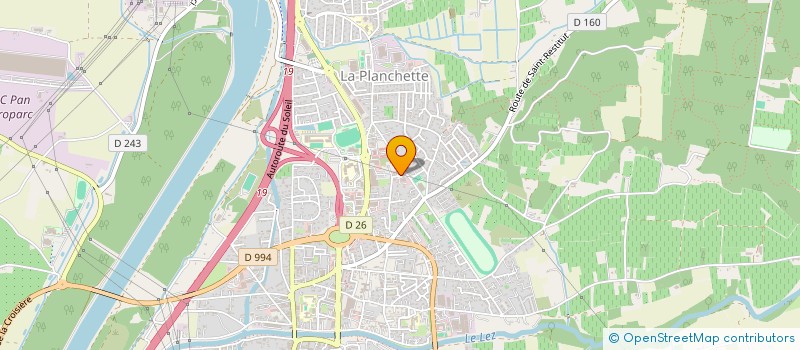 localisation de l'entreprise SCM TEO  BOLLENE