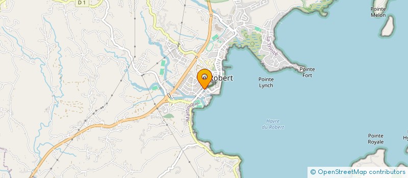 localisation de l'entreprise SCM THANIS  LE ROBERT