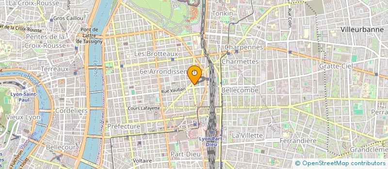 localisation de l'entreprise SCM THEAGENE  LYON