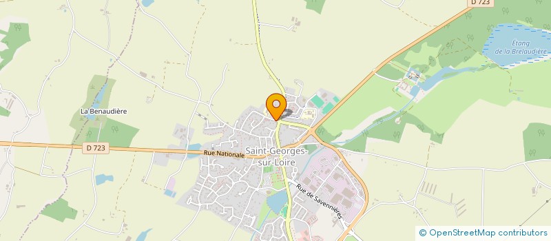 localisation de l'entreprise SCM THEOPHILE HARRAULT à SAINT-GEORGES-SUR-LOIRE