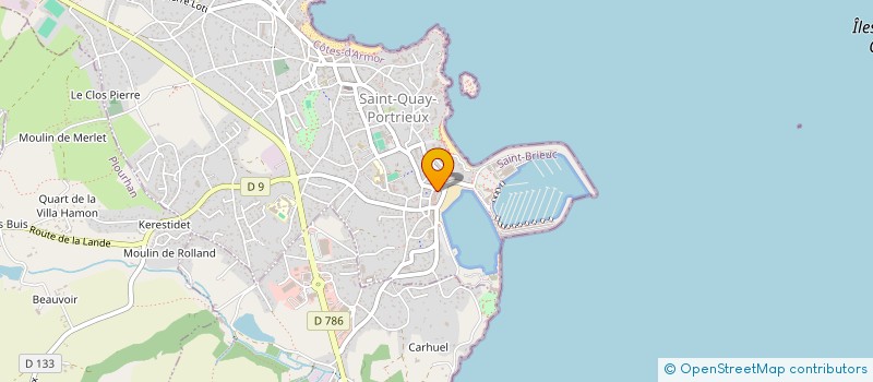 localisation de l'entreprise SCM THEVENIAUT DUSSEUX  SAINT-QUAY-PORTRIEUX