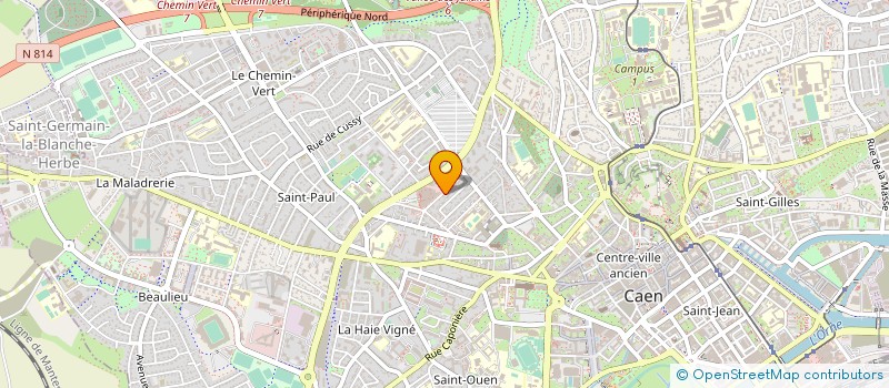 localisation de l'entreprise SCM TLMC à CAEN