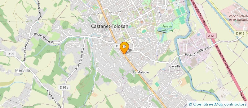 localisation de l'entreprise SCM TOLOSA à CASTANET-TOLOSAN