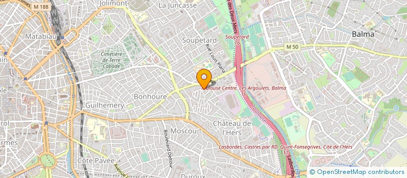 localisation de l'entreprise SCM TRANIER - WALTHER à TOULOUSE