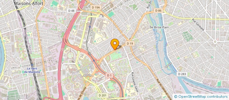 localisation de l'entreprise SCM ULTRASONIQUE  CRETEIL