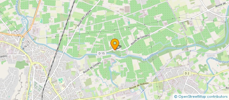 localisation de l'entreprise SCM UNIT ANESTH REANIM CENT CHIR ST ROCH  CAVAILLON