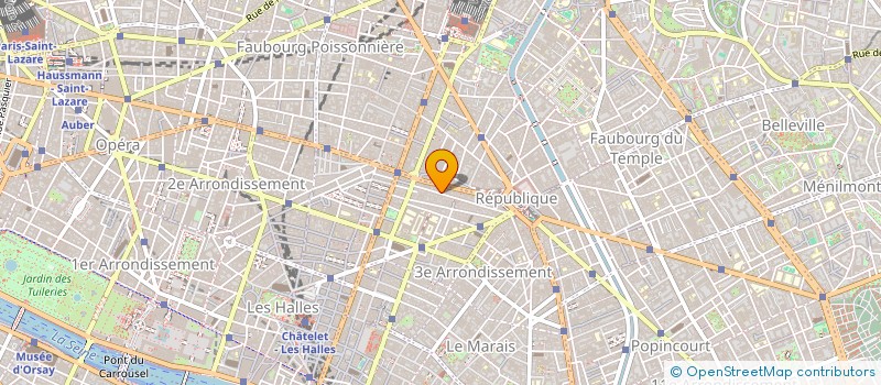 localisation de l'entreprise SCM URGENCES MAINS PARIS SUD  PARIS