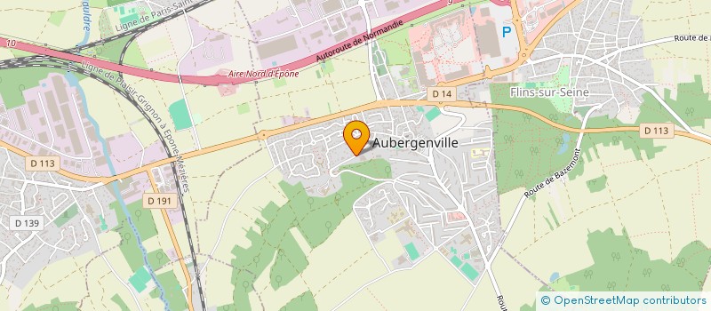 localisation de l'entreprise SCM URGENCES MAINS VAL DE SEINE  AUBERGENVILLE