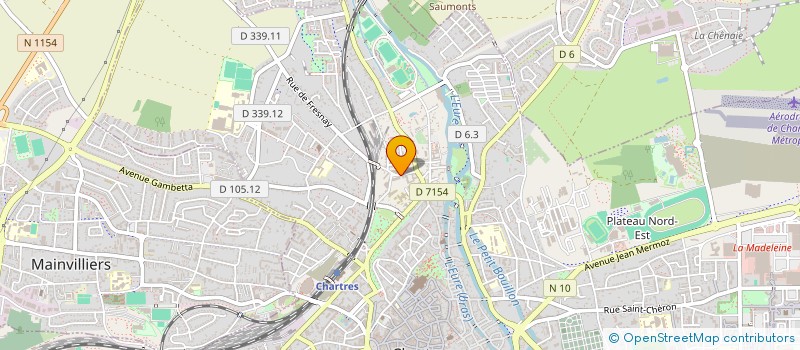 localisation de l'entreprise SCM UROLOGIE BONSECOURS CHARTRES à CHARTRES