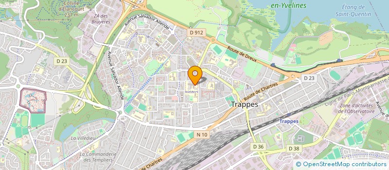 localisation de l'entreprise SCM UROLOGIE HPOP  TRAPPES